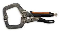 Hobart 770561 Locking C-Clamp Pliers with Rubber Grip, 11-In