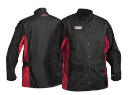 Lincoln Electric Split Leather Sleeved Welding Jacket | Prem