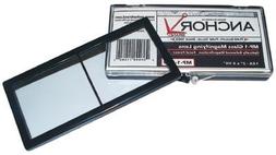 ANCHOR BRAND MP-1-3.00 3.00 DIOPTER GLASS MAGNIFIER LENS 2x4