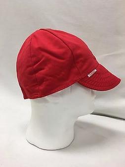 S Hat Comeaux Caps Solid Red Reversible 2000 Sized